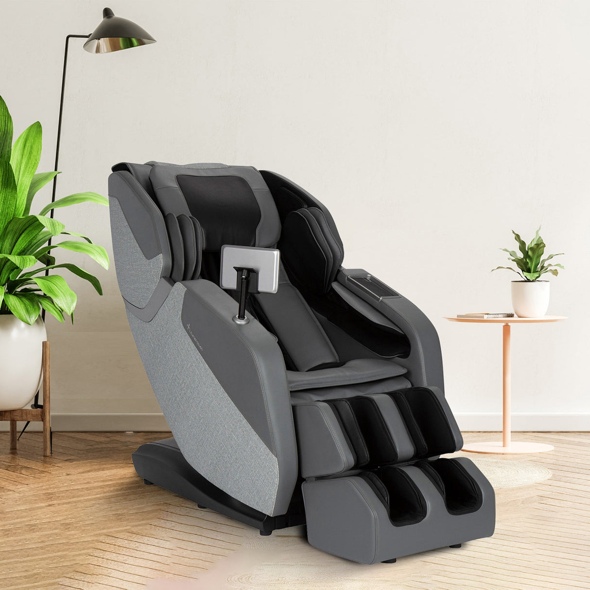 WholeBody® ROVE Massage Chair in a modern room designed for full-body relaxation and muscle recovery.