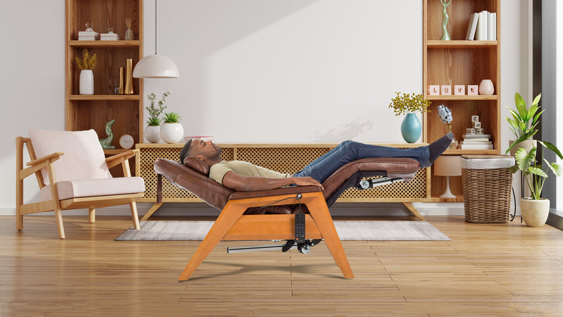 Man on Gravis in zero gravity