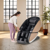 Woman opening doors on Super Novo X