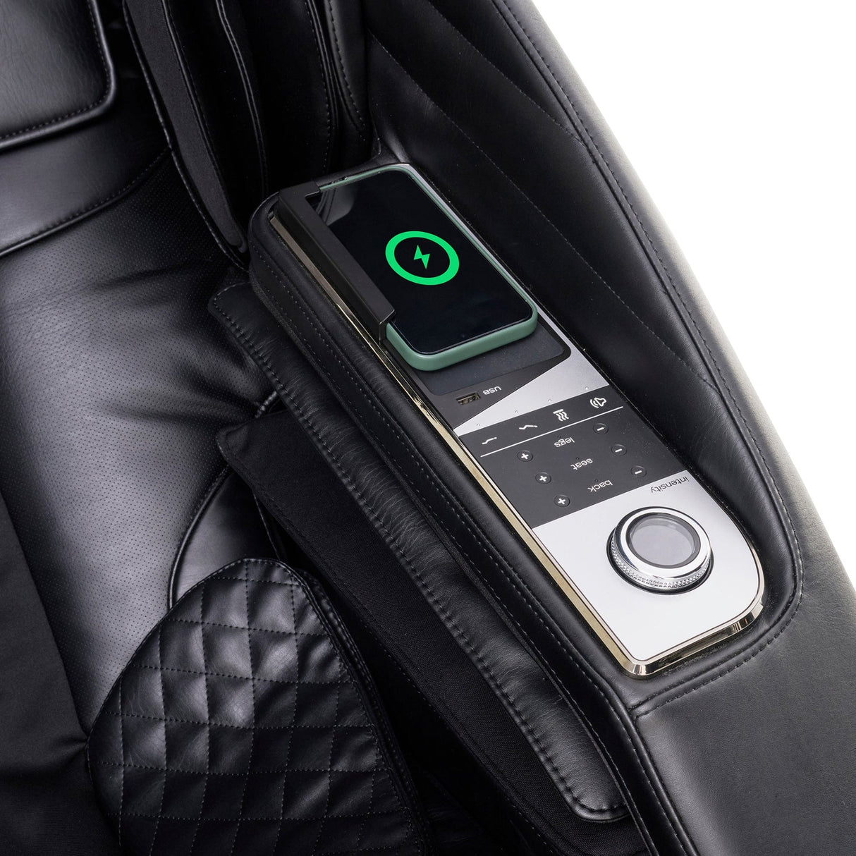 Close-up of Super Novo X controls